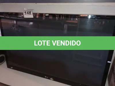 LOTE 148 - 01 TV 50’’ MARCA LG PARA RETIRADA DE PEÇAS. (NO ESTADO) ATENÇÃO! FAZER A VISITAÇÃO ANTES DE ARREMATAR, NÃO SABEMOS SE FUNCIONA. LEILÃO NÃO TEM GARANTIA E NEM DEVOLUÇÃO, SUJEITO A POSSÍVEIS AVARIAS VISÍVEIS/OCULTAS E/OU AUSÊNCIA DE COMPONENTES.