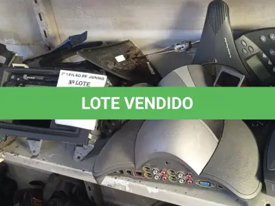 LOTE 111 - 01 LOTE COM DIVERSOS ACESSÓRIOS PARA VEÍCULOS E 02 APARELHOS DE SOM AUTOMOTIVO HONDA E 01 APARELHO DE VÍDEO CONFERÊNCIA INCOMPLETO COM 02 CONTROLES. (NO ESTADO) ATENÇÃO! FAZER A VISITAÇÃO ANTES DE ARREMATAR, NÃO SABEMOS SE FUNCIONA. LEILÃO NÃO TEM GARANTIA E NEM DEVOLUÇÃO, SUJEITO A POSSÍVEIS AVARIAS VISÍVEIS/OCULTAS E/OU AUSÊNCIA DE COMPONENTES.