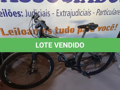 LOTE 141 - 01 BICICLETA GTA. (NO ESTADO) ATENÇÃO! FAZER A VISITAÇÃO ANTES DE ARREMATAR, NÃO SABEMOS SE FUNCIONA. LEILÃO NÃO TEM GARANTIA E NEM DEVOLUÇÃO, SUJEITO A POSSÍVEIS AVARIAS VISÍVEIS/OCULTAS E/OU AUSÊNCIA DE COMPONENTES.