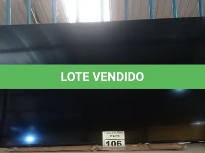 LOTE 106 - 01 TV 50’’ COM AVARIAS MARCA SAMSUNG. (NO ESTADO) ATENÇÃO! FAZER A VISITAÇÃO ANTES DE ARREMATAR, NÃO SABEMOS SE FUNCIONA. LEILÃO NÃO TEM GARANTIA E NEM DEVOLUÇÃO, SUJEITO A POSSÍVEIS AVARIAS VISÍVEIS/OCULTAS E/OU AUSÊNCIA DE COMPONENTES.