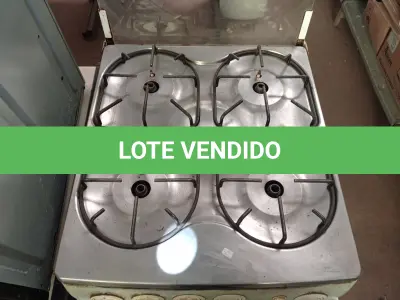 LOTE 257 - 01 FOGÃO A GÁS 04 BOCAS INCOMPLETO MARCA BRASTEMP. (NO ESTADO) ATENÇÃO! FAZER A VISITAÇÃO ANTES DE ARREMATAR, NÃO SABEMOS SE FUNCIONA. LEILÃO NÃO TEM GARANTIA E NEM DEVOLUÇÃO, SUJEITO A POSSÍVEIS AVARIAS VISÍVEIS/OCULTAS E/OU AUSÊNCIA DE COMPONENTES.
