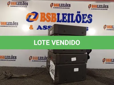 LOTE 142 - 01 SISTEMA DE ÁUDIO MARCA SONY.  (NO ESTADO) ATENÇÃO! FAZER A VISITAÇÃO ANTES DE ARREMATAR, NÃO SABEMOS SE FUNCIONA. LEILÃO NÃO TEM GARANTIA E NEM DEVOLUÇÃO, SUJEITO A POSSÍVEIS AVARIAS VISÍVEIS/OCULTAS E/OU AUSÊNCIA DE COMPONENTES.