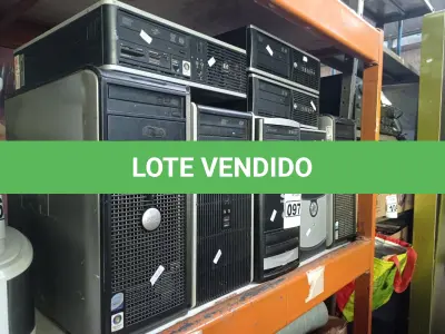 LOTE 097 - 01 LOTE COM 08 CPUS MARCAS E MODELOS DIVERSOS. (NO ESTADO) ATENÇÃO! FAZER A VISITAÇÃO ANTES DE ARREMATAR, NÃO SABEMOS SE FUNCIONA. LEILÃO NÃO TEM GARANTIA E NEM DEVOLUÇÃO, SUJEITO A POSSÍVEIS AVARIAS VISÍVEIS/OCULTAS E/OU AUSÊNCIA DE COMPONENTES.