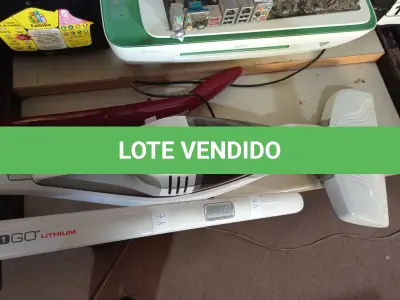LOTE 133 - 03 ASPIRADORES DE PÓ ELÉTRICOS. (NO ESTADO) ATENÇÃO! FAZER A VISITAÇÃO ANTES DE ARREMATAR, NÃO SABEMOS SE FUNCIONA. LEILÃO NÃO TEM GARANTIA E NEM DEVOLUÇÃO, SUJEITO A POSSÍVEIS AVARIAS VISÍVEIS/OCULTAS E/OU AUSÊNCIA DE COMPONENTES.