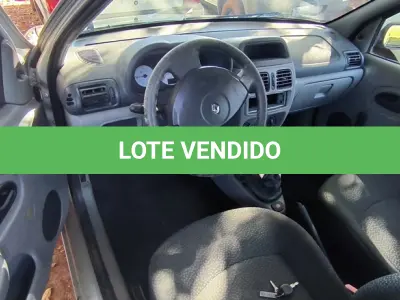 LOTE 012 - 01 RENAULT CLIO; PLACA: JHM-0557; ANO: 2008 CHASSI: 8A1LB8E058L031160, RENAVAM: 00973902736;   (NO ESTADO)