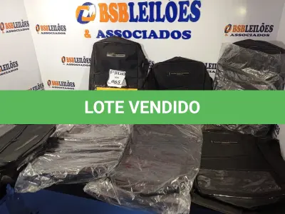 LOTE 065 - 01 LOTE COM 10 BOLSAS/MOCHILAS. (NO ESTADO) ATENÇÃO! FAZER A VISITAÇÃO ANTES DE ARREMATAR, NÃO SABEMOS SE FUNCIONA. LEILÃO NÃO TEM GARANTIA E NEM DEVOLUÇÃO, SUJEITO A POSSÍVEIS AVARIAS VISÍVEIS/OCULTAS E/OU AUSÊNCIA DE COMPONENTES.