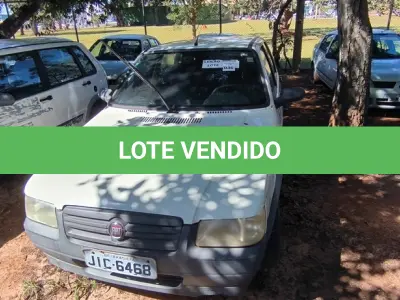 LOTE 036 - 01 FIAT UNO MILLE WAY ECON; PLACA: JIC-6468; ANO: 2009. CHASSI: 9BD15844AA6341687, RENAVAM: 00165583045; (NÃO POSSUI BOMBA DE COMBUSTÍVEL.). (NO ESTADO)