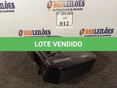 LOTE 012 - 01 PROJETOR LCD MULTIMIDIA MODELO H430A COM CASE MARCA EPSON 220V. (NO ESTADO) ATENÇÃO! FAZER A VISITAÇÃO ANTES DE ARREMATAR, NÃO SABEMOS SE FUNCIONA. LEILÃO NÃO TEM GARANTIA E NEM DEVOLUÇÃO, SUJEITO A POSSÍVEIS AVARIAS VISÍVEIS/OCULTAS E/OU AUSÊNCIA DE COMPONENTES.