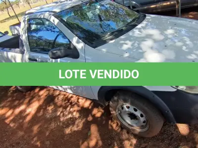 LOTE 023 - 01 FIAT STRADA PICK UP FIRE FLEX; PLACA: JIC-4717; ANO: 2009.  CHASSI: 9BD27803MA7188523, RENAVAM: 00164945334; VEÍCULO NÃO FUNCIONA, BOMBA DE COMBUSTÍVEL TRAVADA (NO ESTADO)