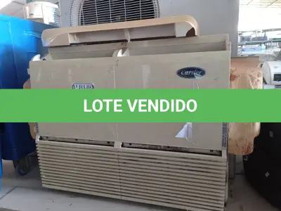 LOTE 198 - 01 SUCATA DE CONDENSADORA E 01 DE EVAPORADORA. (NO ESTADO) ATENÇÃO! FAZER A VISITAÇÃO ANTES DE ARREMATAR, NÃO SABEMOS SE FUNCIONA. LEILÃO NÃO TEM GARANTIA E NEM DEVOLUÇÃO, SUJEITO A POSSÍVEIS AVARIAS VISÍVEIS/OCULTAS E/OU AUSÊNCIA DE COMPONENTES.
