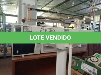 LOTE 144 - 01 BALANÇA COM CAPACIDADE MÁXIMA DE 300KG MARCA WELMY. (NO ESTADO) ATENÇÃO! FAZER A VISITAÇÃO ANTES DE ARREMATAR, NÃO SABEMOS SE FUNCIONA. LEILÃO NÃO TEM GARANTIA E NEM DEVOLUÇÃO, SUJEITO A POSSÍVEIS AVARIAS VISÍVEIS/OCULTAS E/OU AUSÊNCIA DE COMPONENTES.
