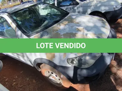 LOTE 018 - 01 FIAT STRADA PICK UP FIRE FLEX; PLACA: JIF-1564; ANO: 2009. CHASSI: 9BD27803M97161682, RENAVAM: 00148257402; (VEÍCULO NÃO FUNCIONA, CORREIA DENTADA QUEBRADA, VEÍCULO FALTANDO RETROVISORES EXTERNOS LD/LE) (NO ESTADO)