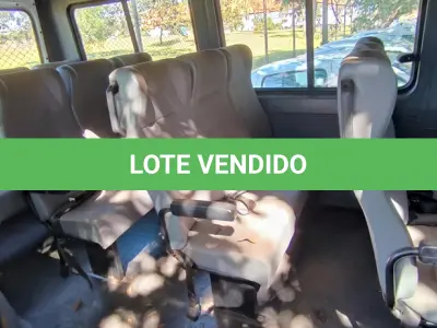 LOTE 026 - 01 VAN PEUGEOT BOXER NIKS 16; PLACA: JHP-7922; ANO: 2009. CHASSI: 936ZCXMNCA2048486, RENAVAM: 00198883820; (VEÍCULO AMASSADO NO TETO NA FRENTE E TRASERIRA, AR-CONDICIONADO NÃO FUNCIONA E SUPORTE DO COMPRESSOR DO A/C QUEBRADO, SUSPENSÃO DIANTEIRA FAZENDO MUITO BARULHO) (NO ESTADO)