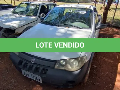 LOTE 031 - 01 FIAT STRADA PICK UP FIRE FLEX; PLACA: JIF-1554; ANO: 2009. CHASSI: 9BD27803M97161698, RENAVAM: 00148208720;(NO ESTADO)