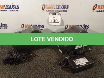 LOTE 130 - 02 IMPRESSORAS TÉRMICAS, SENDO 01 DR-800/005 E 01 FINAL 006 COM FONTE SEM O CABO. (NO ESTADO) ATENÇÃO! FAZER A VISITAÇÃO ANTES DE ARREMATAR, NÃO SABEMOS SE FUNCIONA. LEILÃO NÃO TEM GARANTIA E NEM DEVOLUÇÃO, SUJEITO A POSSÍVEIS AVARIAS VISÍVEIS/OCULTAS E/OU AUSÊNCIA DE COMPONENTES.