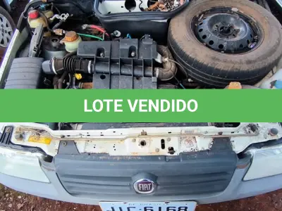 LOTE 041 - 01 FIAT UNO MILLE WAY ECON; PLACA: JIC-6168; ANO: 2009 CHASSI: 9BD15844AA634002, RENAVAM: 00165583274; (VEÍCULO NÃO FUNCIONA, BOMBA DE COMBUSTIVEL TRAVADA, VEÍCULO SOFREU SUPER AQUECIMENTO.) (NO ESTADO)