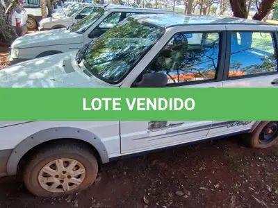 LOTE 021 - 01 FIAT UNO MILLE WAY ECON; PLACA: JHG-0071; ANO: 2009.  CHASSI: 9BD15844AA6266453, RENAVAM: 00143778889 (VEÍCULO NÃO FUNCIONA, BOMBA DE COMBUSTÍVEL TRAVADA) (NO ESTADO)