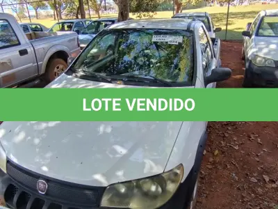 LOTE 024 - 01 FIAT STRADA PICK UP FIRE FLEX; PLACA: JIE-7498; ANO: 2009. CHASSI: 9BD27803MA7190977, RENAVAM: 00166992135;  (NO ESTADO)