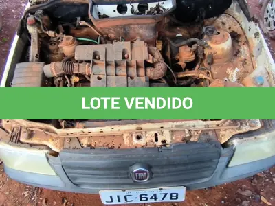 LOTE 042 - 01 FIAT UNO MILLE WAY ECON; PLACA: JIC-6478; ANO: 2009. CHASSI: 9BD15844AA6345938, RENAVAM: 00165583720; (NÃO POSSUI BOMBA DE COMBUSÍIVEL). (NO ESTADO)