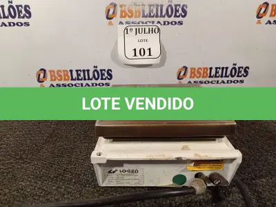 LOTE 101 - 01 AGITADOR MAGNÉTICO COM AQUECIMENTO, MODELO:LS61 220V MARCA LOGEN. (NO ESTADO) ATENÇÃO! FAZER A VISITAÇÃO ANTES DE ARREMATAR, NÃO SABEMOS SE FUNCIONA. LEILÃO NÃO TEM GARANTIA E NEM DEVOLUÇÃO, SUJEITO A POSSÍVEIS AVARIAS VISÍVEIS/OCULTAS E/OU AUSÊNCIA DE COMPONENTES.