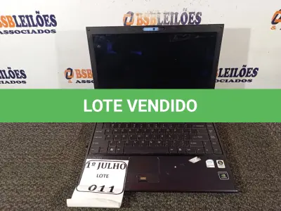LOTE 011 - 01 NOTEBOOK MODELO: PCG-6S7P MARCA SONY SEM FONTE 19.5V.(NO ESTADO) ATENÇÃO! FAZER A VISITAÇÃO ANTES DE ARREMATAR, NÃO SABEMOS SE FUNCIONA. LEILÃO NÃO TEM GARANTIA E NEM DEVOLUÇÃO, SUJEITO A POSSÍVEIS AVARIAS VISÍVEIS/OCULTAS E/OU AUSÊNCIA DE COMPONENTES.