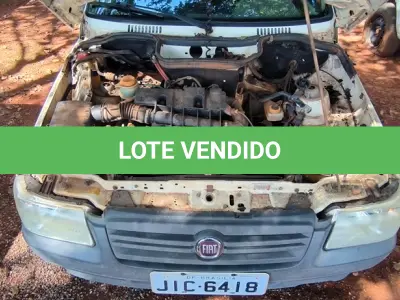 LOTE 040 - 01 FIAT UNO MILLE WAY ECON; PLACA: JIC-6188; ANO: 2009. CHASSI: 9BD15844AA6345945, RENAVAM: 00165582910; (TAMPA TRASEIRA AMASSADA, VEÍCULO NÃO FUNCIONA BOMBA DE COMBUSTÍVEL TRAVADA). (NO ESTADO)