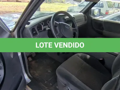 LOTE 047 - 01 CAMINHONETE FORD RANGER XLT 13P; PLACA: JIF-1974; ANO: 2009. CHASSI: 8AFER13P19J246873, RENAVAM: 00148266967; (SUSPENSÃO DIANTEIRA LE MUITO AVARIADA/ FREIO ABS COM DEFEITO/ BOMBA DE ALTA PRESSÃO DANIFICADA/ BOMBA DE BAIXA PRESSÃO TRAVADA BICOS INJETORES DEFEITUOSOS/ VEÍCULO NÃO FUNCIONA). (NO ESTADO)