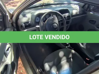 LOTE 015 - 01 RENAULT CLIO AUT1616VS; PLACA: JHM-0657; ANO: 2008.  CHASSI: 8A1LB8E058L016123, RENAVAM: 00976297922; (NO ESTADO)