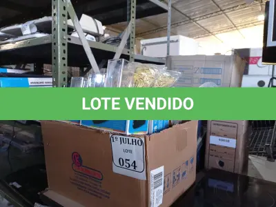 LOTE 054 - 01 LOTE COM DIVERSOS MATERIAIS PARA ESCRITÓRIO. (NO ESTADO) ATENÇÃO! FAZER A VISITAÇÃO ANTES DE ARREMATAR, NÃO SABEMOS SE FUNCIONA. LEILÃO NÃO TEM GARANTIA E NEM DEVOLUÇÃO, SUJEITO A POSSÍVEIS AVARIAS VISÍVEIS/OCULTAS E/OU AUSÊNCIA DE COMPONENTES.