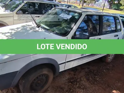 LOTE 036 - 01 FIAT UNO MILLE WAY ECON; PLACA: JIC-6468; ANO: 2009. CHASSI: 9BD15844AA6341687, RENAVAM: 00165583045; (NÃO POSSUI BOMBA DE COMBUSTÍVEL.). (NO ESTADO)