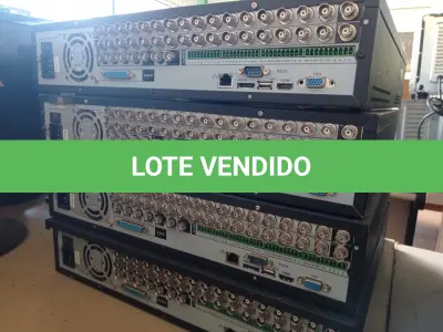 LOTE 122 - 04 DVR'S, MODELO: VD16M 480 MARCA INTELBRAS, 01 MESA CONTROLADORA MARCA PANASONIC E 01 VÍDEO CASSETE.  (NO ESTADO) ATENÇÃO! FAZER A VISITAÇÃO ANTES DE ARREMATAR, NÃO SABEMOS SE FUNCIONA. LEILÃO NÃO TEM GARANTIA E NEM DEVOLUÇÃO, SUJEITO A POSSÍVEIS AVARIAS VISÍVEIS/OCULTAS E/OU AUSÊNCIA DE COMPONENTES.