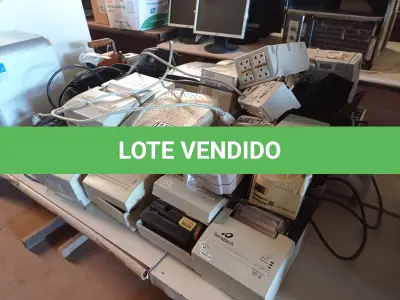 LOTE 183 - 01 LOTE COM DIVERSOS ESTABILIZADORES E IMPRESSORAS NÃO FISCAL. (NO ESTADO) ATENÇÃO! FAZER A VISITAÇÃO ANTES DE ARREMATAR, NÃO SABEMOS SE FUNCIONA. LEILÃO NÃO TEM GARANTIA E NEM DEVOLUÇÃO, SUJEITO A POSSÍVEIS AVARIAS VISÍVEIS/OCULTAS E/OU AUSÊNCIA DE COMPONENTES.