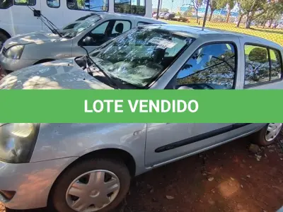 LOTE 012 - 01 RENAULT CLIO; PLACA: JHM-0557; ANO: 2008 CHASSI: 8A1LB8E058L031160, RENAVAM: 00973902736;   (NO ESTADO)