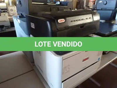 LOTE 177 - 04 IMPRESSORAS, SENDO 02 MATRICIAL. (NO ESTADO) ATENÇÃO! FAZER A VISITAÇÃO ANTES DE ARREMATAR, NÃO SABEMOS SE FUNCIONA. LEILÃO NÃO TEM GARANTIA E NEM DEVOLUÇÃO, SUJEITO A POSSÍVEIS AVARIAS VISÍVEIS/OCULTAS E/OU AUSÊNCIA DE COMPONENTES.