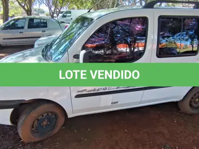 LOTE 020 - 01 FIAT DOBLÔ ELX1.8 FLEX MINIVAN; PLACA: JIF-1874; ANO: 2009. CHASSI: 9BD11930591061671, RENAVAM: 00153307382; (PARACHOQUE DIANTEIRO QUEBRADO, TETO AMASSADO, VEÍCULO NÃO FUNCIONA, BOMBA DE COMBUSTÍVEL TRAVADA, SUSPENSÃO DIANTEIRA FAZENDO BARULHO). (NO ESTADO)