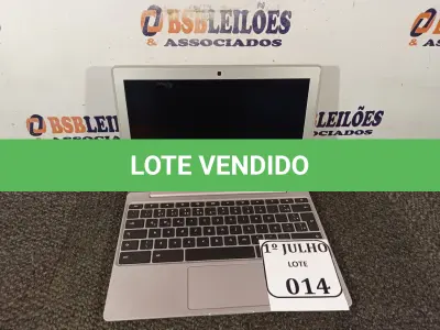 LOTE 014 - 01 NOTEBOOK MODELO: XE500C12 MARCA SAMSUNG SEM FONTE 12V. (NO ESTADO) ATENÇÃO! FAZER A VISITAÇÃO ANTES DE ARREMATAR, NÃO SABEMOS SE FUNCIONA. LEILÃO NÃO TEM GARANTIA E NEM DEVOLUÇÃO, SUJEITO A POSSÍVEIS AVARIAS VISÍVEIS/OCULTAS E/OU AUSÊNCIA DE COMPONENTES.