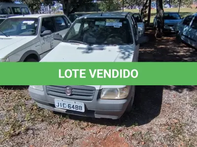 LOTE 034 - 01 FIAT UNO MILLE WAY ECON; PLACA: JIC-6488; ANO: 2009.  CHASSI: 9BD15844AA6321794, RENAVAM: 00165553570; (VEÍCULO NÃO FUNCIONA, BOMBA DE COMBUSTÍVEL TRAVADA). (NO ESTADO)