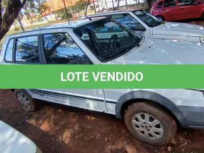 LOTE 041 - 01 FIAT UNO MILLE WAY ECON; PLACA: JIC-6168; ANO: 2009 CHASSI: 9BD15844AA634002, RENAVAM: 00165583274; (VEÍCULO NÃO FUNCIONA, BOMBA DE COMBUSTIVEL TRAVADA, VEÍCULO SOFREU SUPER AQUECIMENTO.) (NO ESTADO)