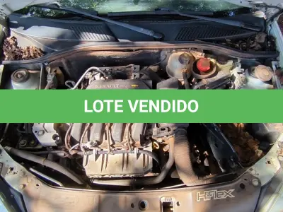 LOTE 013 - 01 RENAULT CLIO AUT1616VS; PLACA: JHM-0587; ANO: 2008 CHASSI: 8A1LB8E058L031130, RENAVAM: 00973884100; (NO ESTADO)