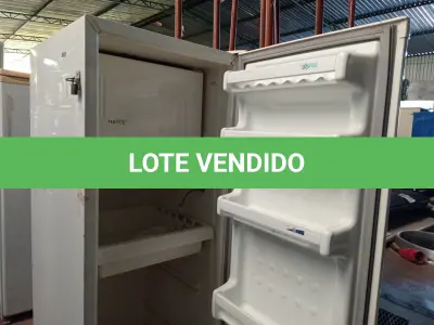 LOTE 193 - 01 REFRIGERADOR PRATICE240 MARCA CONSUL COM DEFEITO. (NO ESTADO) ATENÇÃO! FAZER A VISITAÇÃO ANTES DE ARREMATAR, NÃO SABEMOS SE FUNCIONA. LEILÃO NÃO TEM GARANTIA E NEM DEVOLUÇÃO, SUJEITO A POSSÍVEIS AVARIAS VISÍVEIS/OCULTAS E/OU AUSÊNCIA DE COMPONENTES.
