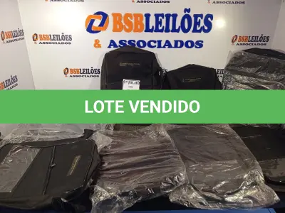LOTE 065 - 01 LOTE COM 10 BOLSAS/MOCHILAS. (NO ESTADO) ATENÇÃO! FAZER A VISITAÇÃO ANTES DE ARREMATAR, NÃO SABEMOS SE FUNCIONA. LEILÃO NÃO TEM GARANTIA E NEM DEVOLUÇÃO, SUJEITO A POSSÍVEIS AVARIAS VISÍVEIS/OCULTAS E/OU AUSÊNCIA DE COMPONENTES.