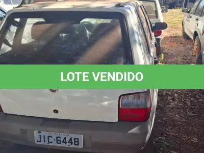 LOTE 046 - 01 FIAT UNO MILLE WAY ECON; PLACA: JIC-6448; ANO: 2009. CHASSI: 9BD15844AA6343309, RENAVAM: 00165583150; (VEÍCULO NÃO FUNCIONA BOMBA DE COMBUSTIVELTRAVADA). (NO ESTADO)