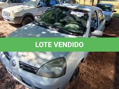 LOTE 015 - 01 RENAULT CLIO AUT1616VS; PLACA: JHM-0657; ANO: 2008.  CHASSI: 8A1LB8E058L016123, RENAVAM: 00976297922; (NO ESTADO)