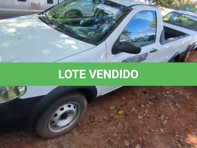 LOTE 024 - 01 FIAT STRADA PICK UP FIRE FLEX; PLACA: JIE-7498; ANO: 2009. CHASSI: 9BD27803MA7190977, RENAVAM: 00166992135;  (NO ESTADO)