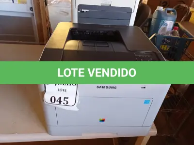LOTE 045 - 03 IMPRESSORAS, SENDO 01 COLOR MODELO: CLP-680ND 110V, 01 HP LASERJET P2035 E 01 HP LASERJET 1320 AMBAS 110V. (NO ESTADO) ATENÇÃO! FAZER A VISITAÇÃO ANTES DE ARREMATAR, NÃO SABEMOS SE FUNCIONA. LEILÃO NÃO TEM GARANTIA E NEM DEVOLUÇÃO, SUJEITO A POSSÍVEIS AVARIAS VISÍVEIS/OCULTAS E/OU AUSÊNCIA DE COMPONENTES.