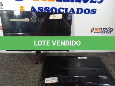 LOTE 059 - 02 MONITORES LCD MARCA LG 22’' E 23’’ COM AVARIAS.(NO ESTADO) ATENÇÃO! FAZER A VISITAÇÃO ANTES DE ARREMATAR, NÃO SABEMOS SE FUNCIONA. LEILÃO NÃO TEM GARANTIA E NEM DEVOLUÇÃO, SUJEITO A POSSÍVEIS AVARIAS VISÍVEIS/OCULTAS E/OU AUSÊNCIA DE COMPONENTES.