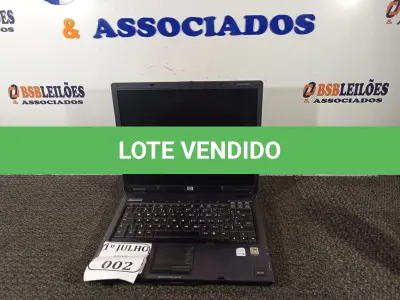 LOTE 002 - 01 NOTEBOOK MODELO:NX6320 MARCA HP 18.5V SEM FONTE. (NO ESTADO) ATENÇÃO! FAZER A VISITAÇÃO ANTES DE ARREMATAR, NÃO SABEMOS SE FUNCIONA. LEILÃO NÃO TEM GARANTIA E NEM DEVOLUÇÃO, SUJEITO A POSSÍVEIS AVARIAS VISÍVEIS/OCULTAS E/OU AUSÊNCIA DE COMPONENTES.