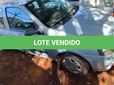 LOTE 012 - 01 RENAULT CLIO; PLACA: JHM-0557; ANO: 2008 CHASSI: 8A1LB8E058L031160, RENAVAM: 00973902736;   (NO ESTADO)