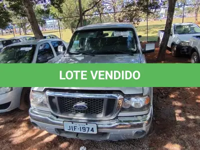 LOTE 047 - 01 CAMINHONETE FORD RANGER XLT 13P; PLACA: JIF-1974; ANO: 2009. CHASSI: 8AFER13P19J246873, RENAVAM: 00148266967; (SUSPENSÃO DIANTEIRA LE MUITO AVARIADA/ FREIO ABS COM DEFEITO/ BOMBA DE ALTA PRESSÃO DANIFICADA/ BOMBA DE BAIXA PRESSÃO TRAVADA BICOS INJETORES DEFEITUOSOS/ VEÍCULO NÃO FUNCIONA). (NO ESTADO)