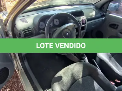 LOTE 013 - 01 RENAULT CLIO AUT1616VS; PLACA: JHM-0587; ANO: 2008 CHASSI: 8A1LB8E058L031130, RENAVAM: 00973884100; (NO ESTADO)